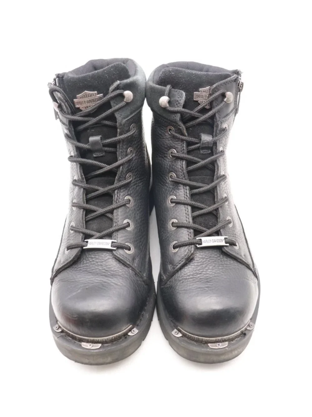 Harley Davidson Chipman Men's Size 11 M Black Leather Boots Soft Toe Biker